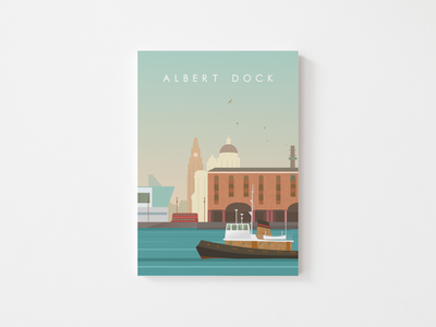 Albert Dock Print