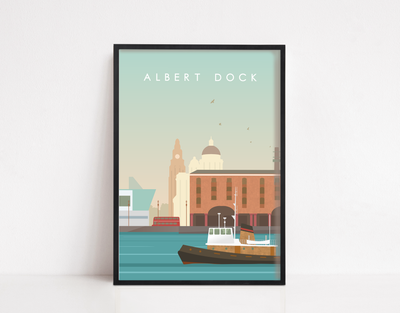 Albert Dock Print