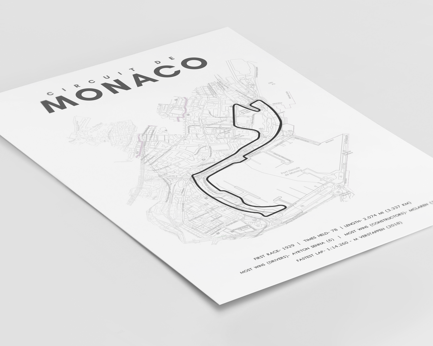 Monaco Print