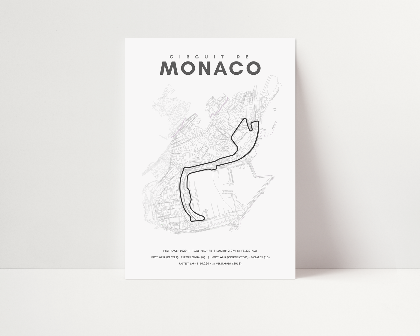 Monaco Print