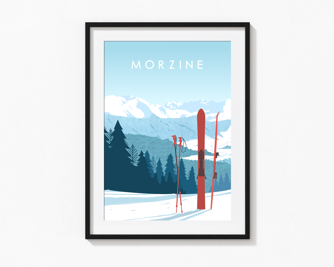 Morzine Print