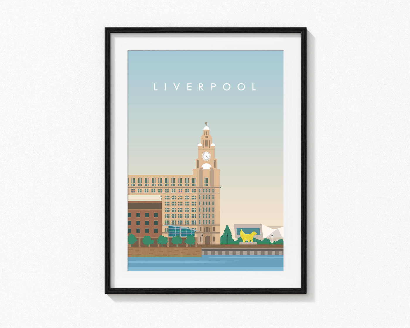 Royal Liver Building Print