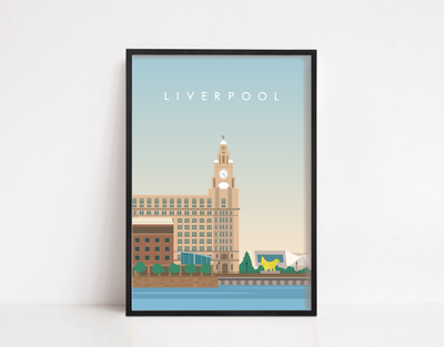 Royal Liver Building Print