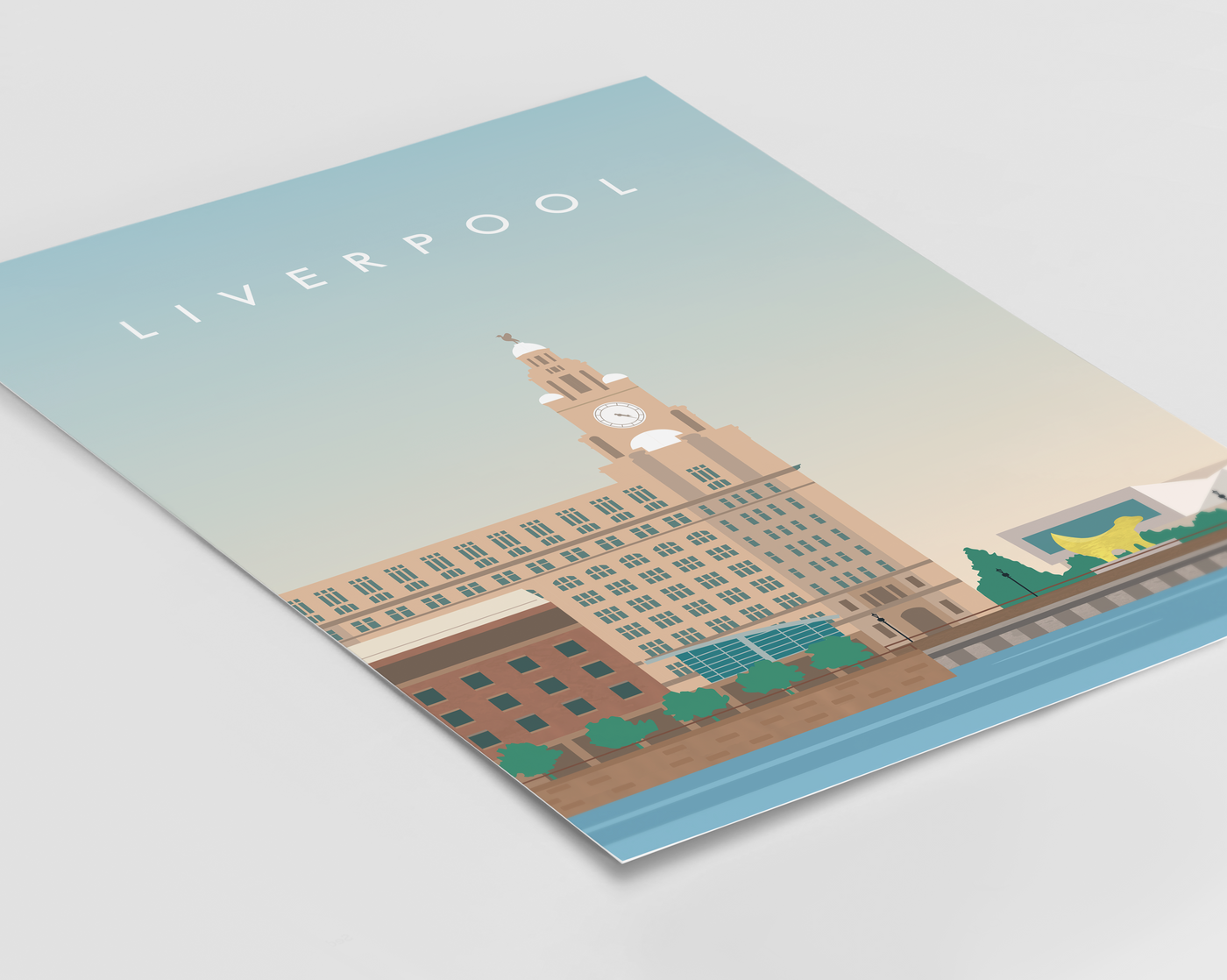 Royal Liver Building Print