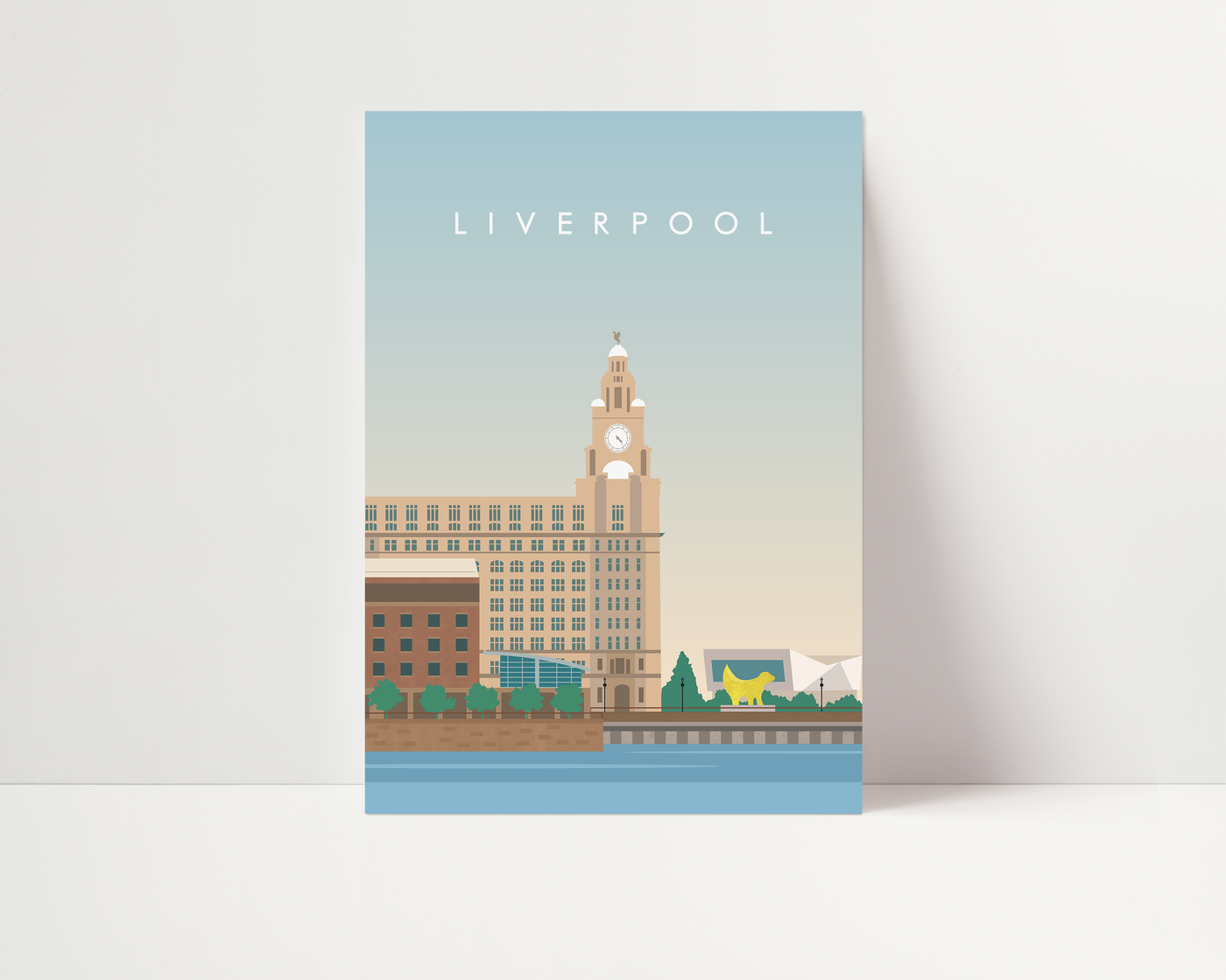 Royal Liver Building Print