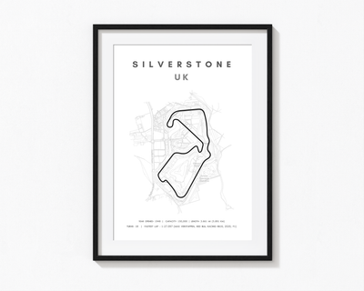 Silverstone Print